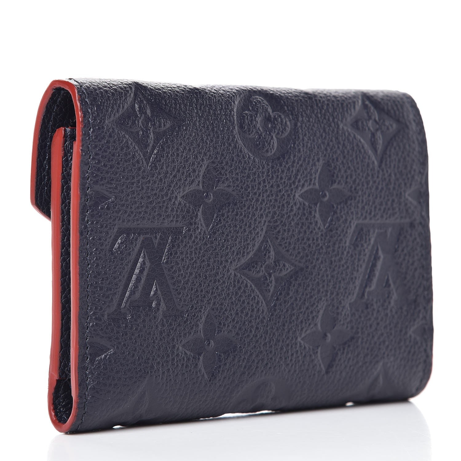 Louis Vuitton Empreinte Victorine Wallet Marine Rouge 3 of 8
