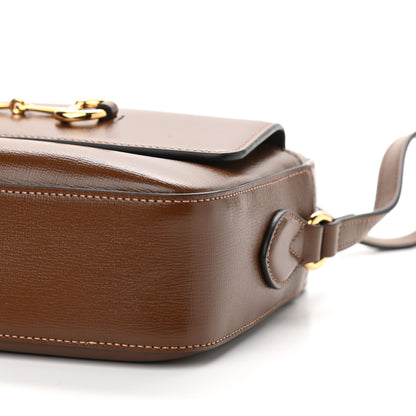 Gucci Azalea Calfskin Small Horsebit 1955 Shoulder Bag Brown Sugar 11 of 11