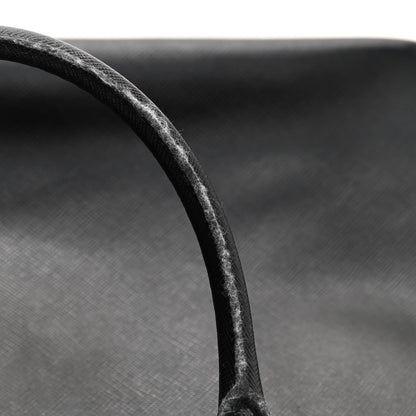 Prada Saffiano Medium Galleria Double Zip Tote Black 10 of 15