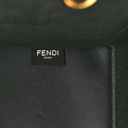 Fendi Vitello King Plexiglass Medium Fendi Sunshine Shopper Tote Black 7 of 10