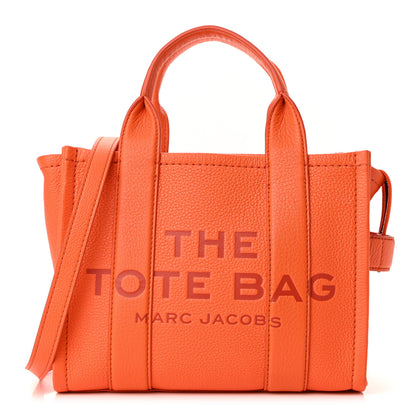 Marc Jacobs Grained Calfskin Small The Tote Bag Dragon Fire 1 of 10