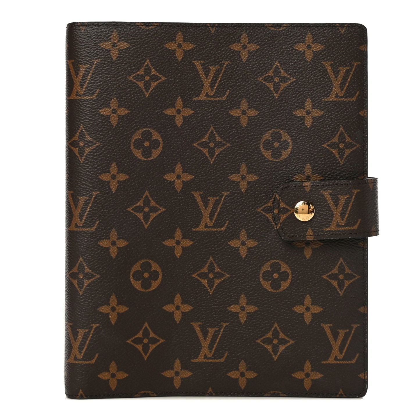Monogram Large Ring Agenda Cover