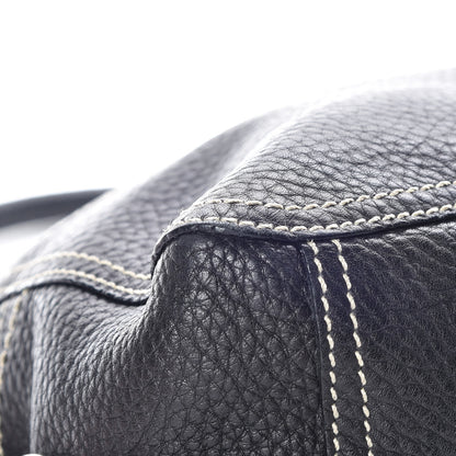 Prada Vitello Daino Hobo Black 12 of 12