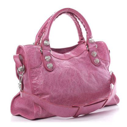 Balenciaga Agneau Giant 21 Silver Hardware City Sorbet 3 of 17