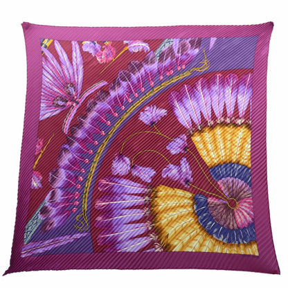 Hermes Silk Plisse Brazil Scarf 1 of 6