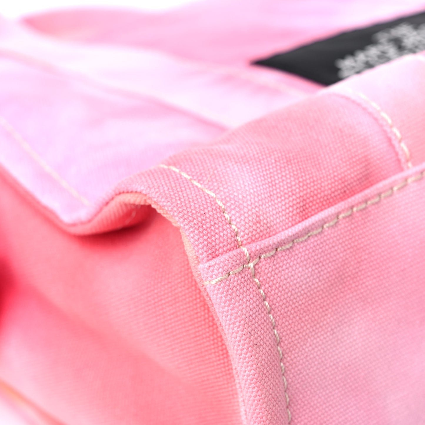 Cotton Canvas Medium The Traveler Tote Bag Tie Dye Pink