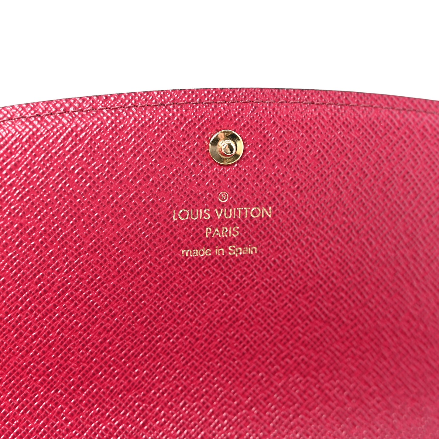 Monogram Emilie Wallet Fuchsia