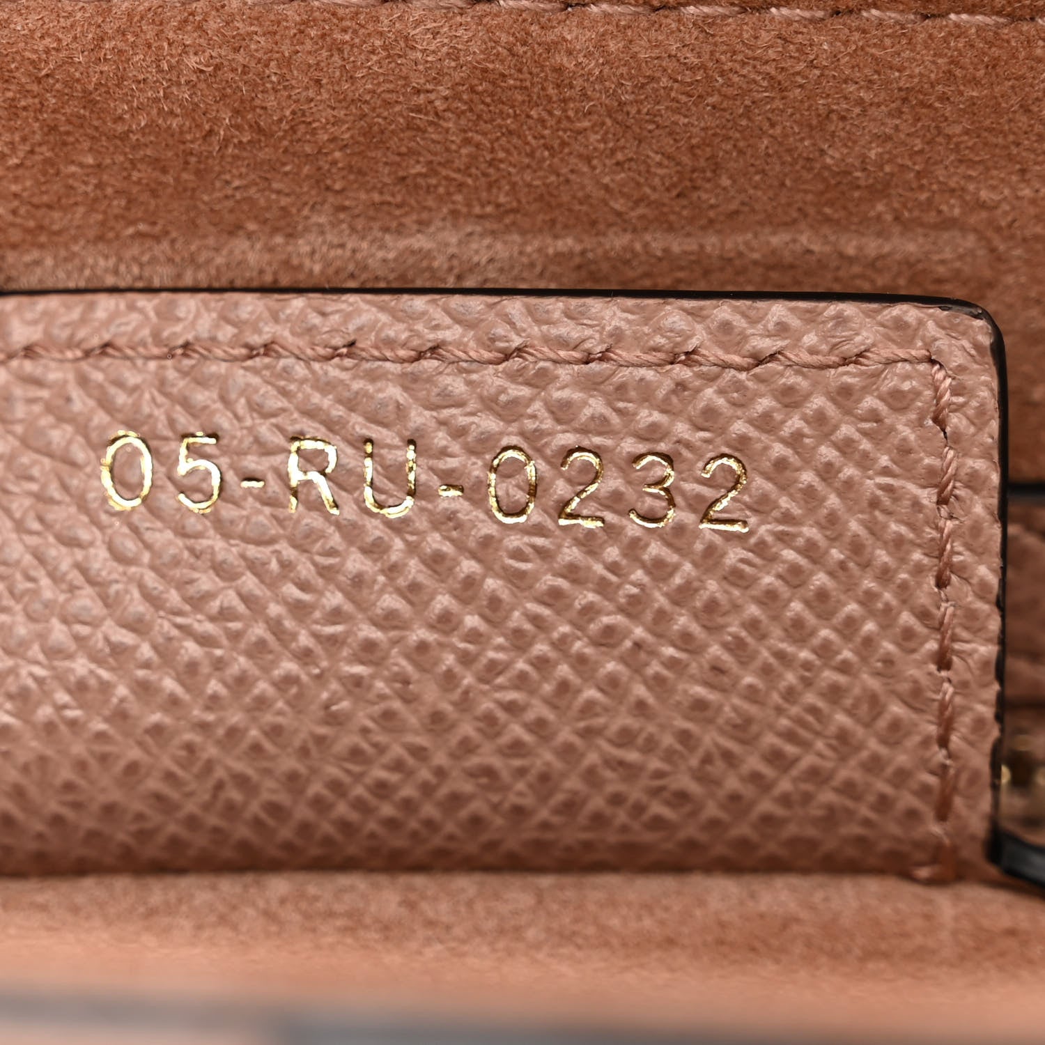 Christian Dior Grained Calfskin Saddle Bag Fard 7 of 11