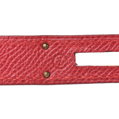 Hermes Courchevel Kelly Sellier 32 Rouge Vif 29 of 36