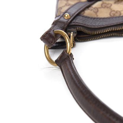 Gucci Monogram Horsebit Hobo Brown 7 of 12