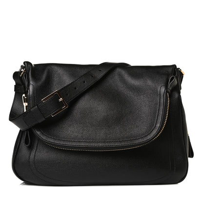 Tom Ford Grained Calfskin Large Jennifer Black 1 of 10
