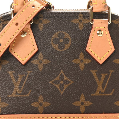 Louis Vuitton Monogram Nano Alma 7 of 11