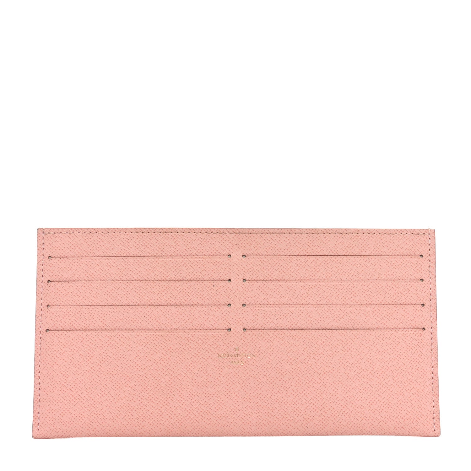 Louis Vuitton Calfskin Felicie Card Holder Insert Rose Ballerine 1 of 6