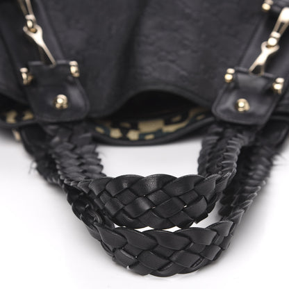Gucci Guccissima Small Pelham Shoulder Bag Black 12 of 12