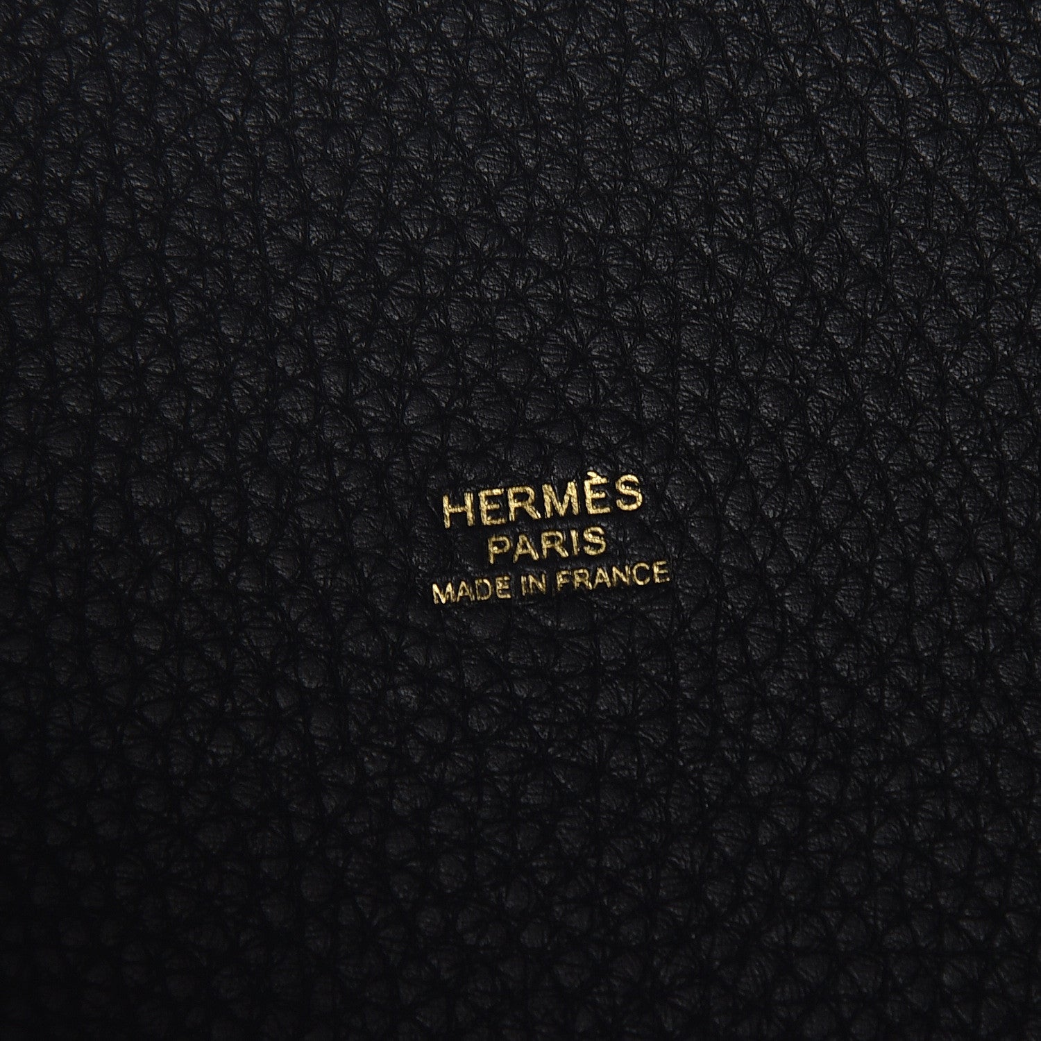 Hermes Taurillon Clemence Picotin Lock 22 MM Black 8 of 11