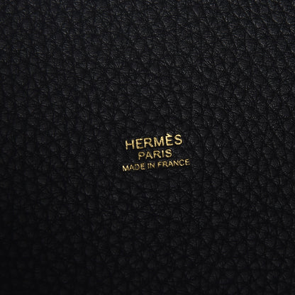 Hermes Taurillon Clemence Picotin Lock 22 MM Black 8 of 11