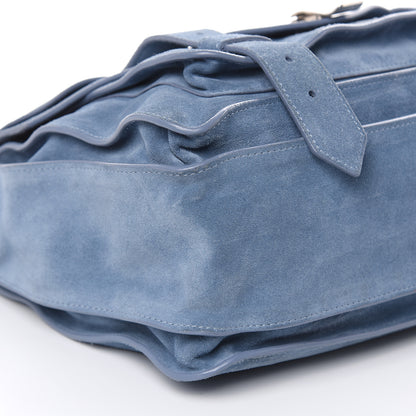 Proenza Schouler Suede Medium PS1 Satchel Polar Blue 9 of 18