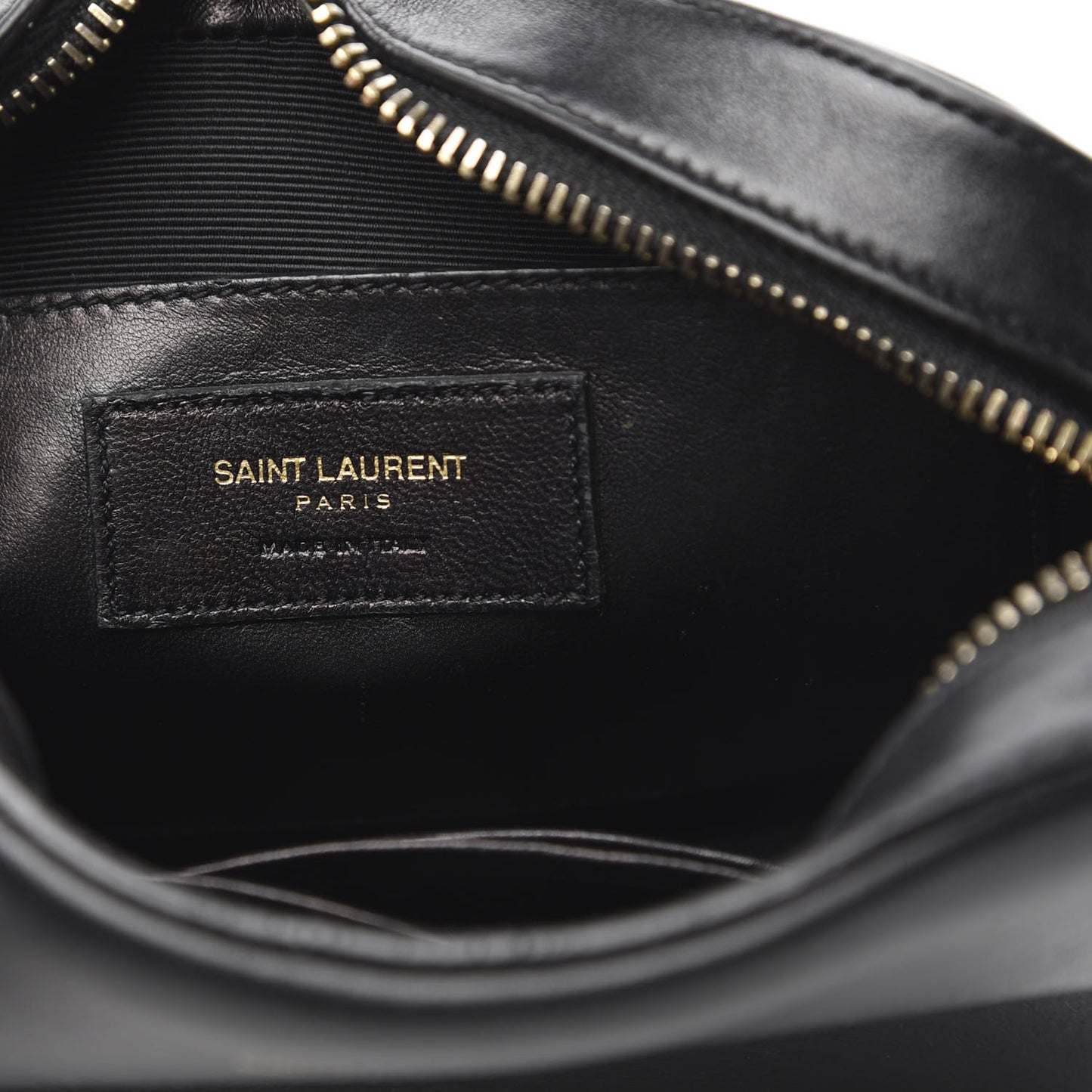 Calfskin Small Classic Monogram Camera Bag Black