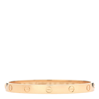 Cartier 18K Yellow Gold LOVE Bracelet 18 1 of 6