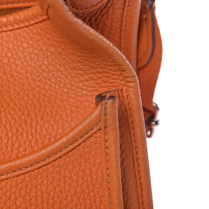 Hermes Togo Evelyne III GM Orange 14 of 14