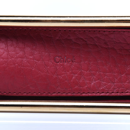 Chloe Grained Calfskin Small Sally Flap Bag Red 11 of 15