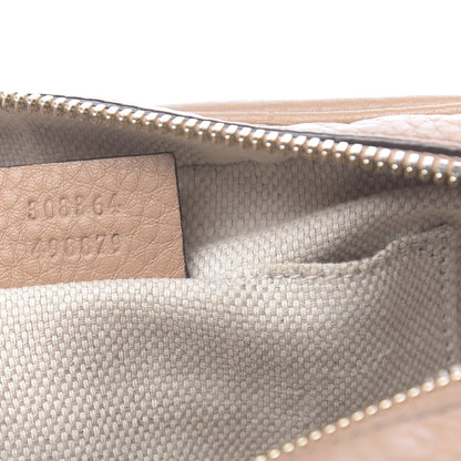Gucci Pebbled Calfskin Small Soho Disco Bag Rose Beige 7 of 10