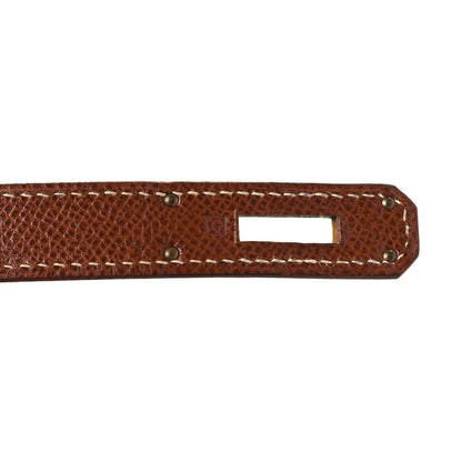 Hermes Veau Grain Lisse Kelly Sellier 32 Noisette 7 of 16