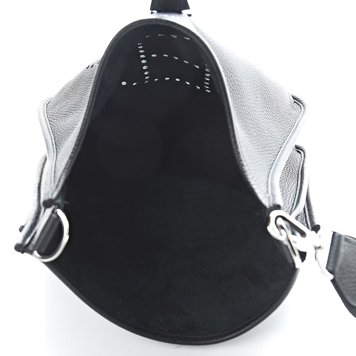 Hermes Taurillon Clemence Evelyne III PM Black 5 of 10