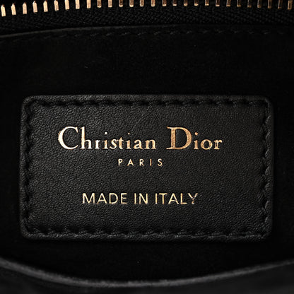 Christian Dior Canvas Embroidered Swords Mini Lady Dior Yellow Multicolor 6 of 11