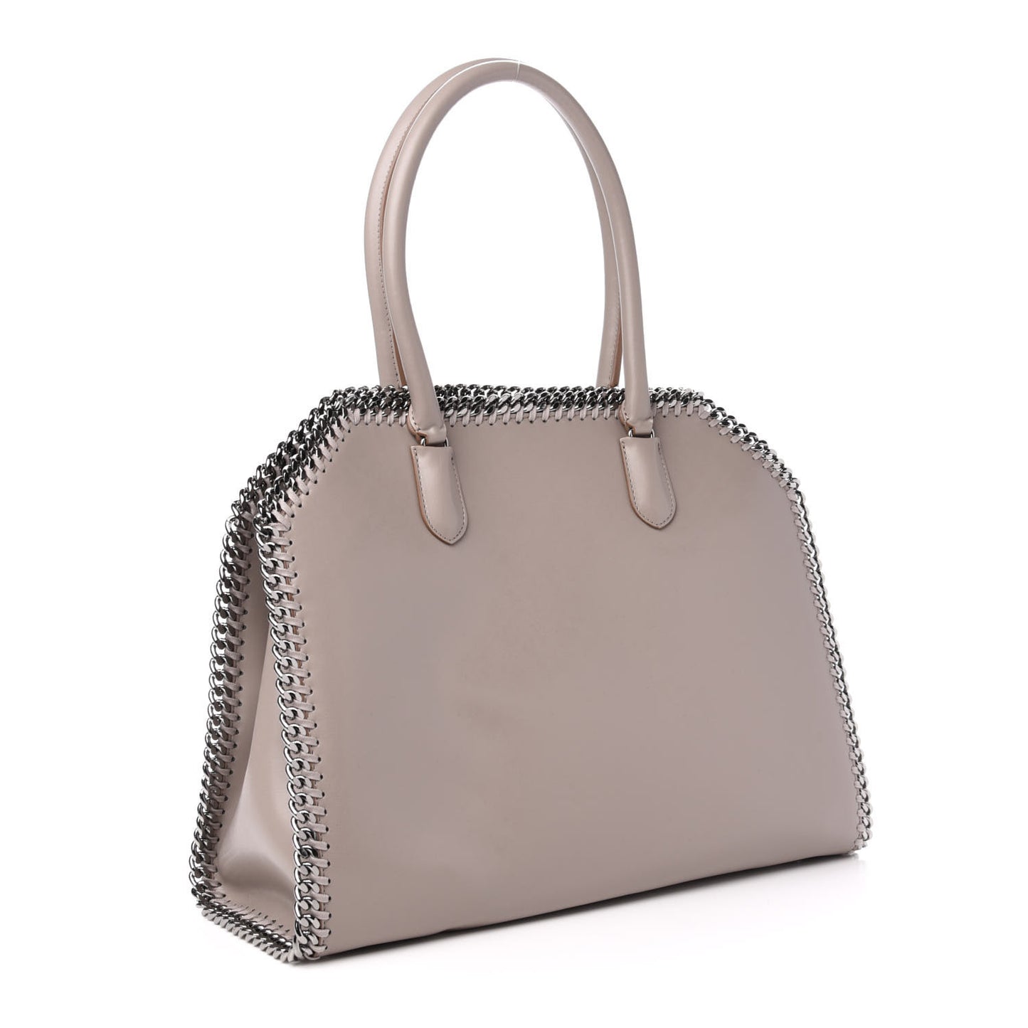 Eco Alter Nappa Falabella Box Top Handle Bag Taupe