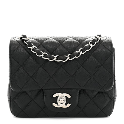 Chanel Caviar Quilted Mini Square Flap Black 1 of 11
