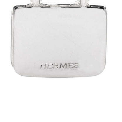 Hermes Sterling Silver Constance Amulettes Pendant Necklace 5 of 6