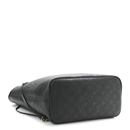 Louis Vuitton Empreinte Monogram Giant Neverfull MM Black 6 of 11