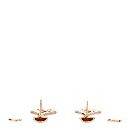 Bulgari 18K Rose Gold Diamond Mother of Pearl Divas' Dream Earrings 3 of 5