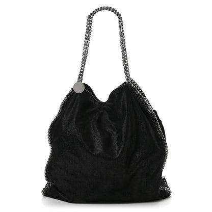 Stella McCartney Shaggy Deer Big Falabella Tote Black 1 of 11