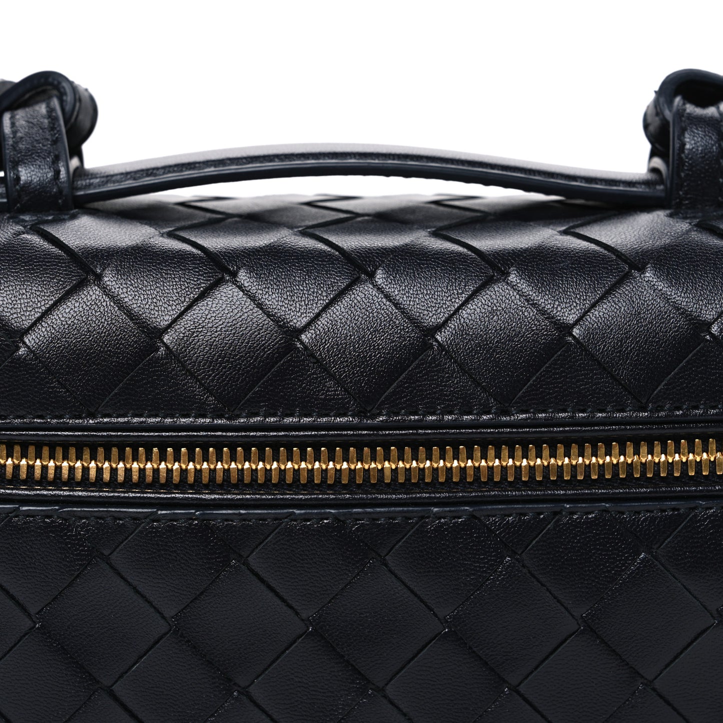 Calfskin Intrecciato Bang Bang Vanity Case Nocturnal
