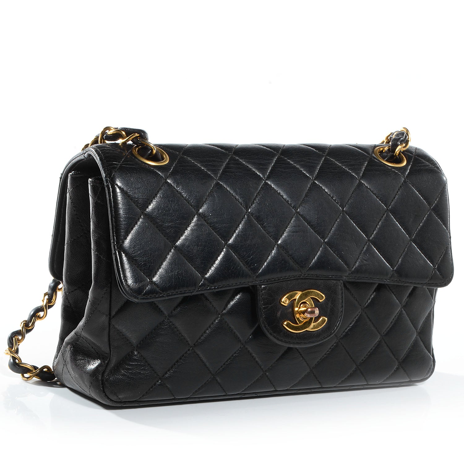 Chanel Lambskin Double Sided Small Flap Black 3 of 9
