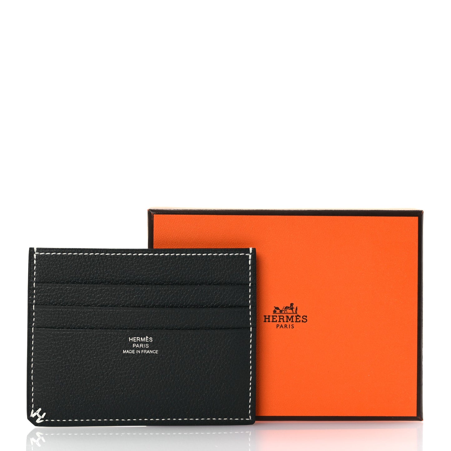 Evergrain H Sellier Card Holder Black