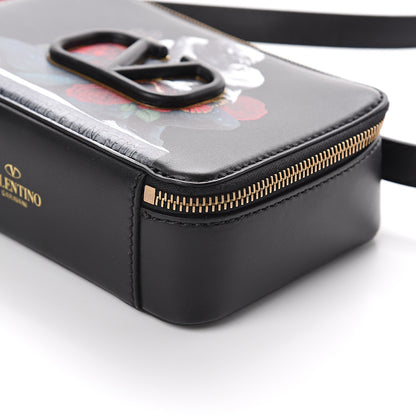 Valentino Garavani X UNDERCOVER Smooth Calfskin Graphic Print VSling Crossbody Bag Black 9 of 9