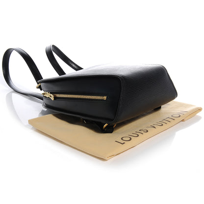 Louis Vuitton Epi Mabillon Backpack Black 4 of 8
