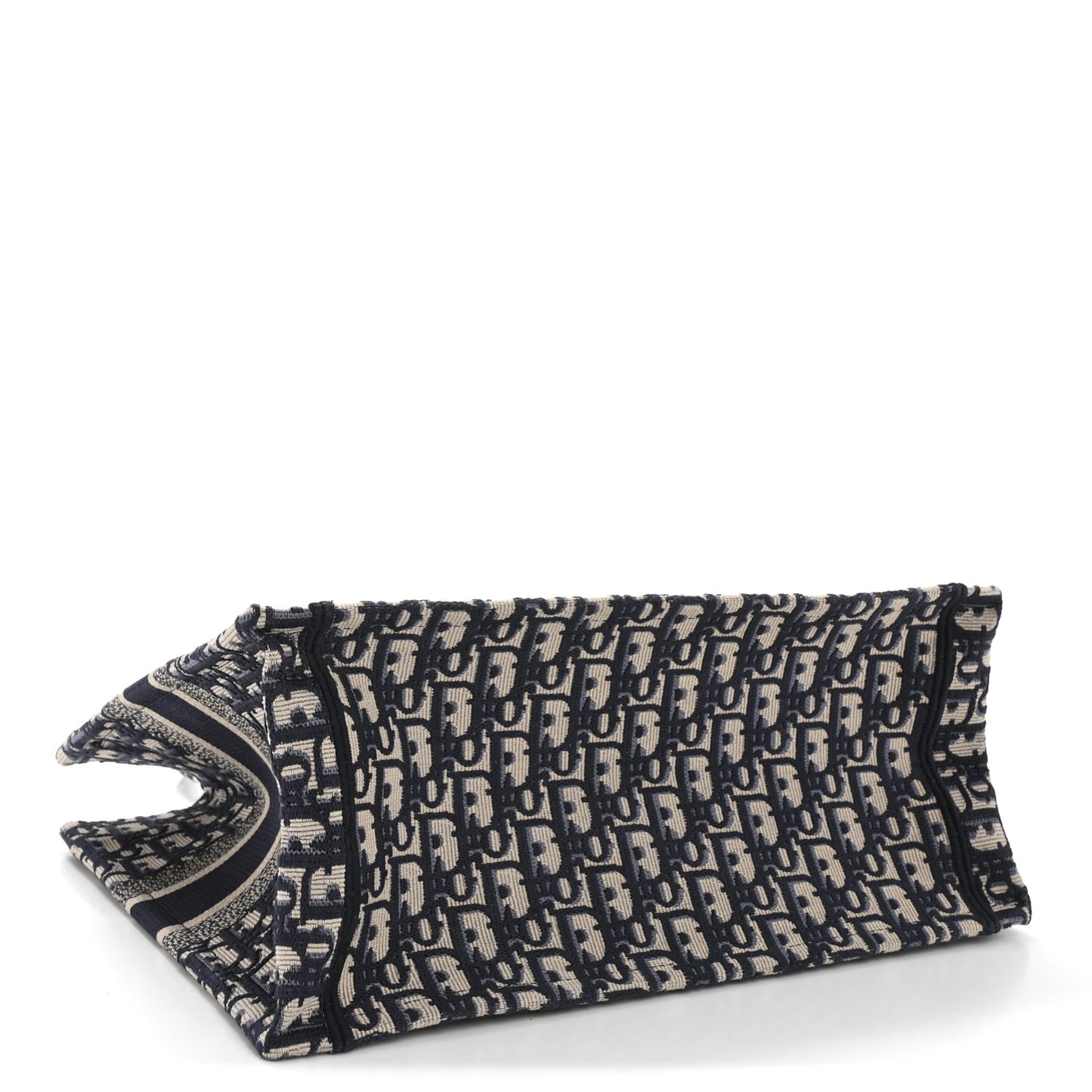 Oblique Medium Book Tote Blue Multicolor