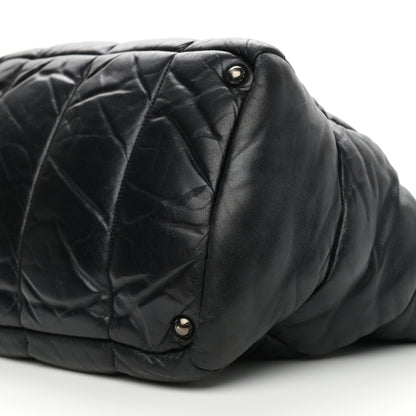 Prada Nappa Bomber Tote Black 9 of 9
