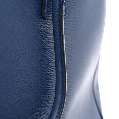 Prada Saffiano Lux Medium Double Zip Tote Bluette 20 of 23