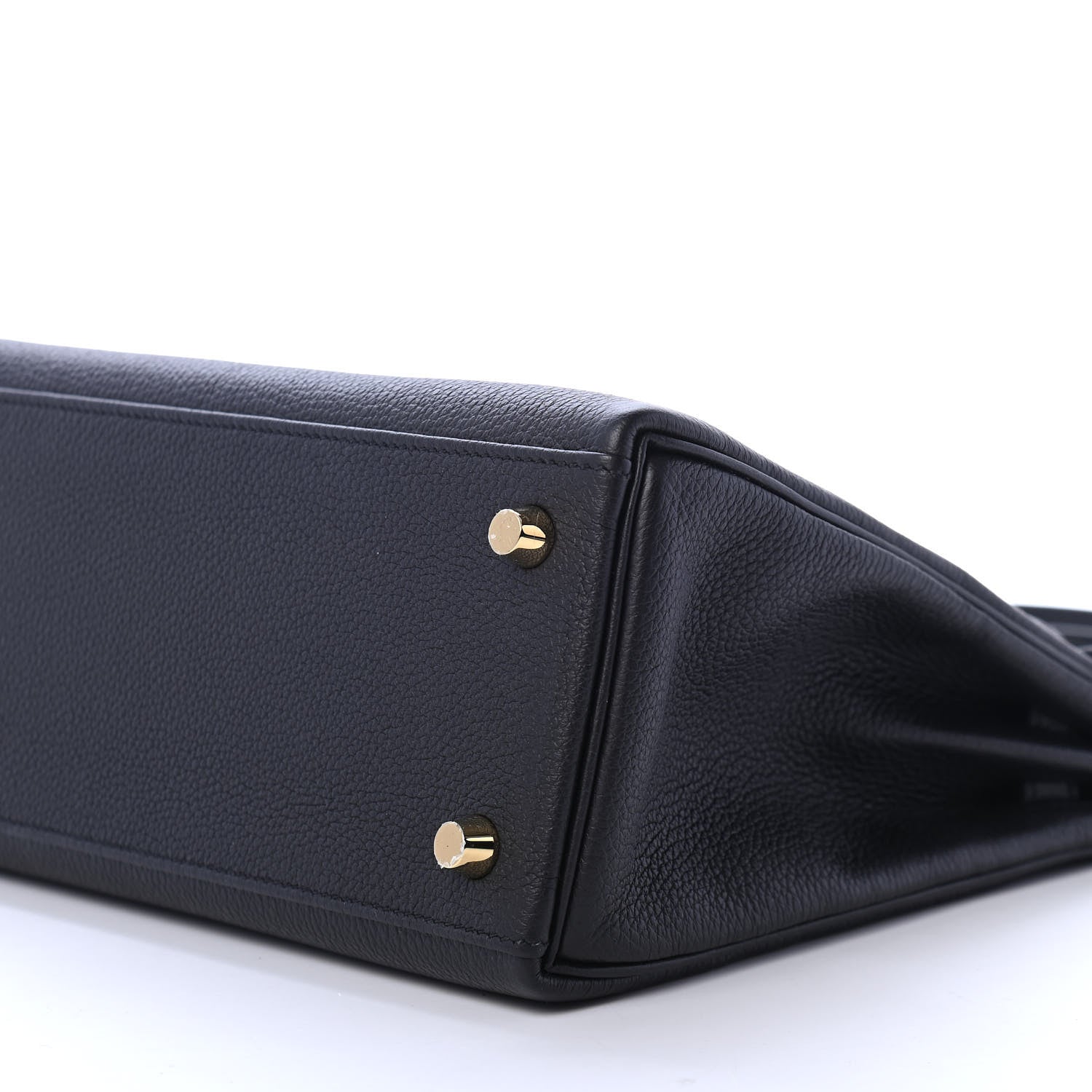 Hermes Togo Kelly Retourne 25 Black 8 of 10
