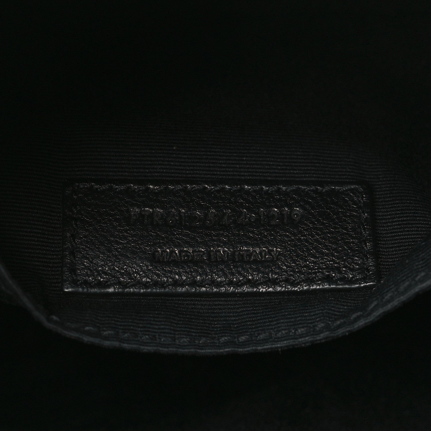 Saint Laurent Calfskin Matelasse Monogram Lou Camera Bag Black 6 of 9
