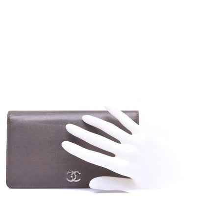 Chanel Caviar Sevruga Yen Wallet Lavender 4 of 26