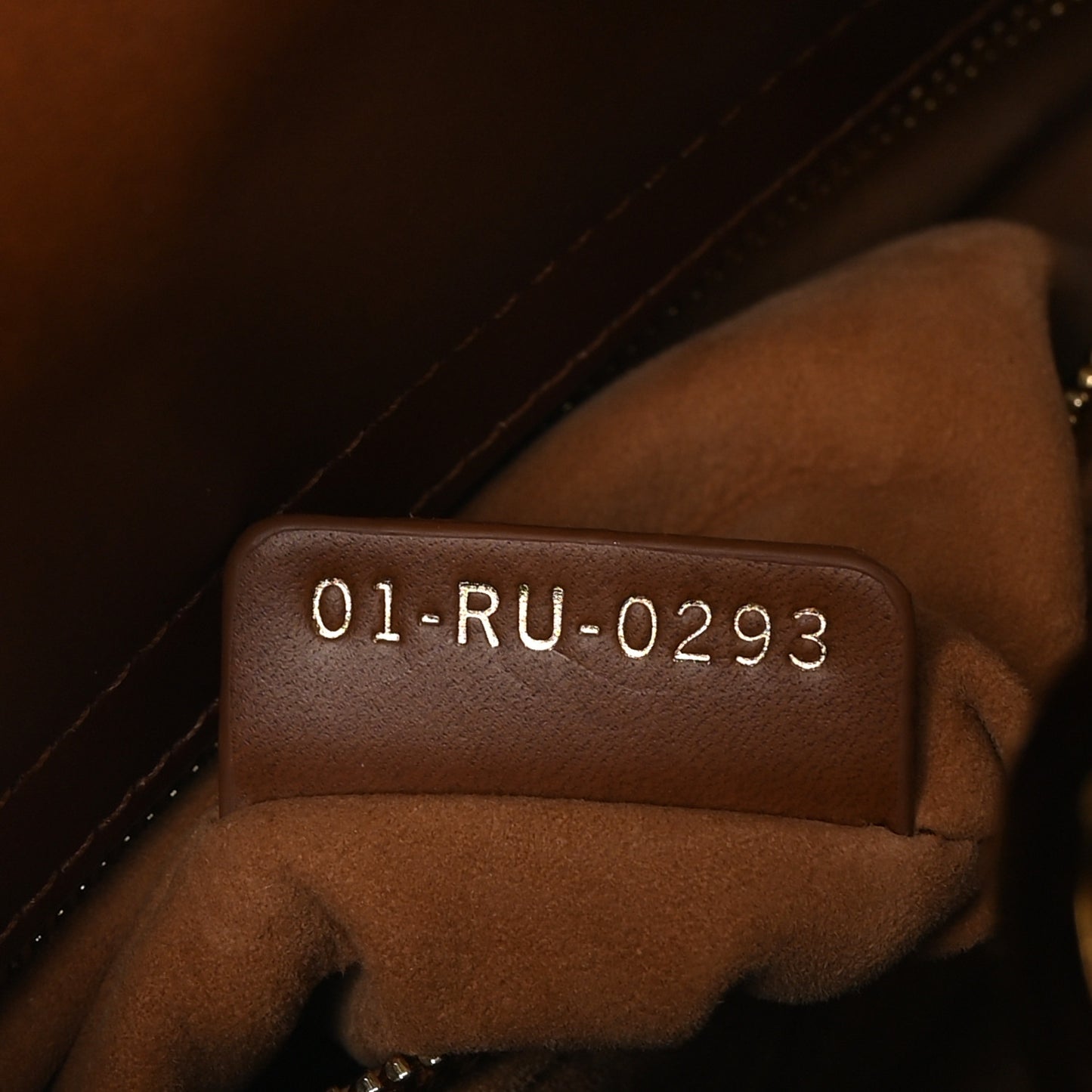 Calfskin 3D Butterfly Embellished Medium Lady Dior Brown
