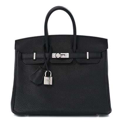 Hermes Togo Birkin 25 Black 1 of 11