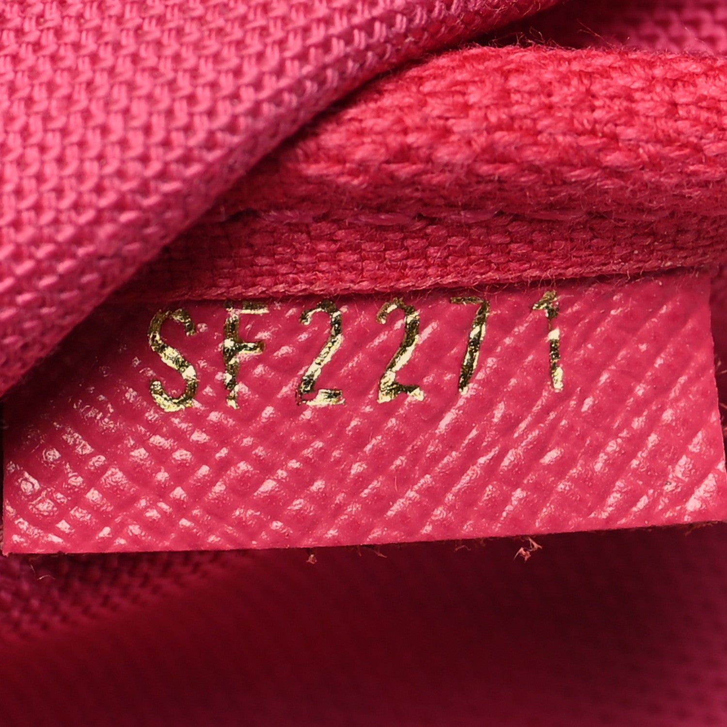 Louis Vuitton Damier Azur 2021 Christmas Animation Hollywood Mini Pochette Accessories Fuchsia 7 of 11