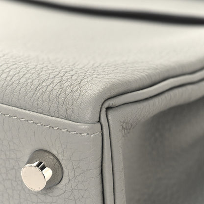 Hermes Togo Kelly Retourne 25 Gris Mouette 10 of 13